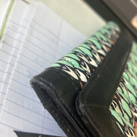 Vera Bradly Sierra Stream Trifold Wallet - Picture 2 of 11